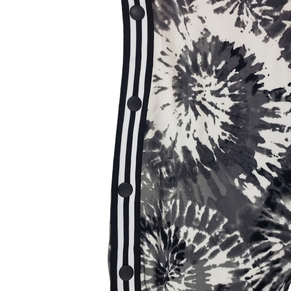 Gray White Tie Dye Bodycon T-Shirt Dress Juniors Sz Med 7-9 Crewneck Stretchy - Picture 8 of 16